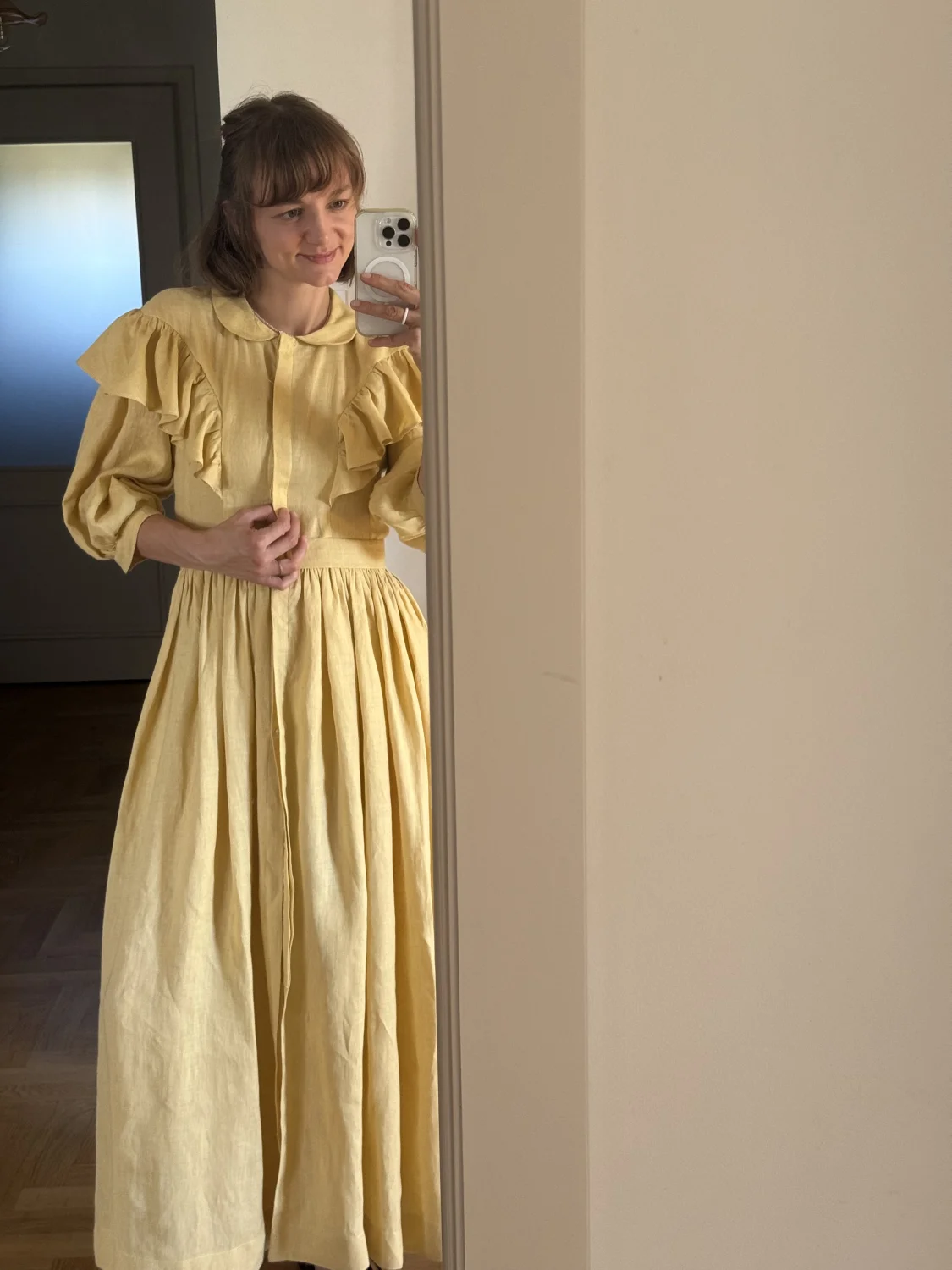 Cieplutkie rękawiczki połączenie skóry naturalnej i futerka 