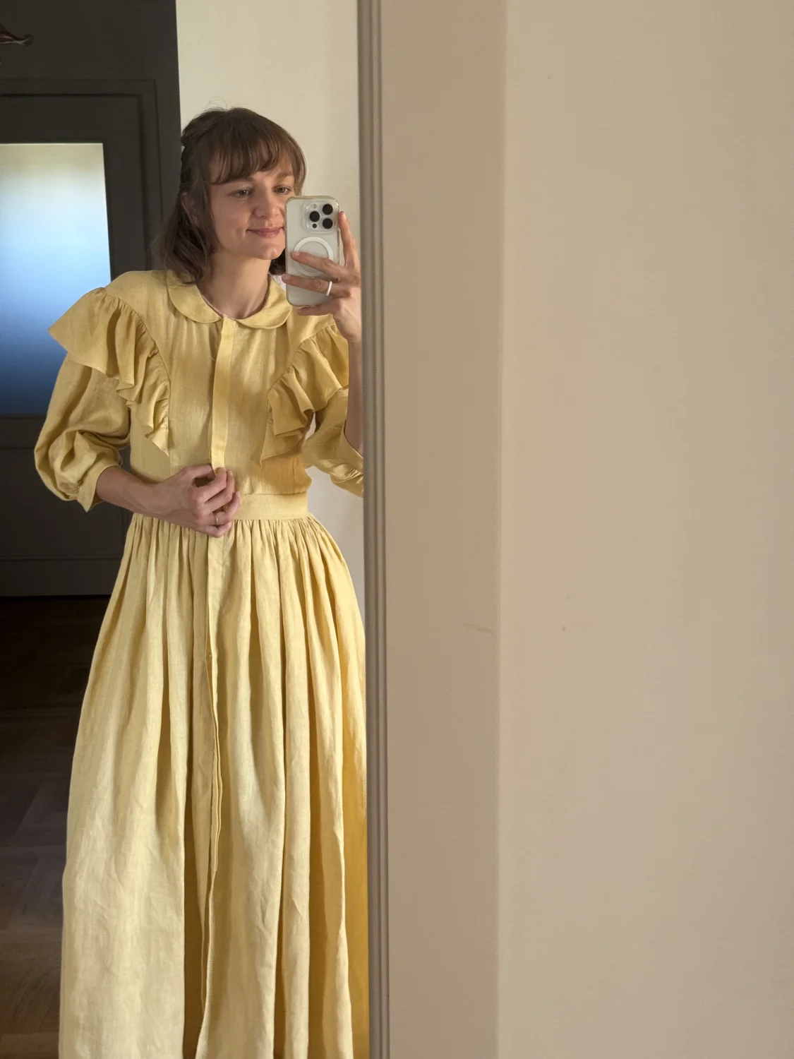 Cieplutkie rękawiczki połączenie skóry naturalnej i futerka 