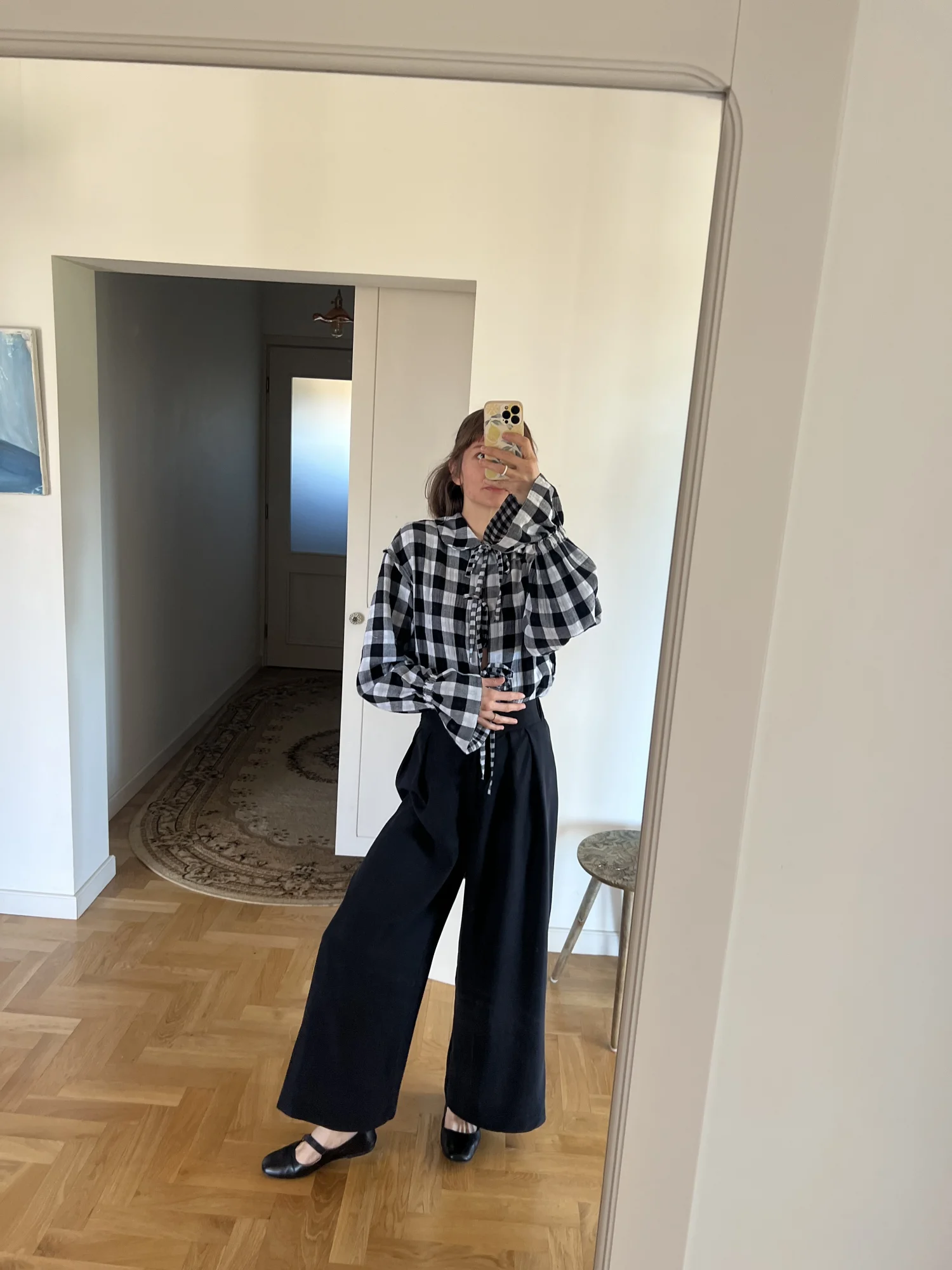 Dwustronna muślinowa koszula Sofia