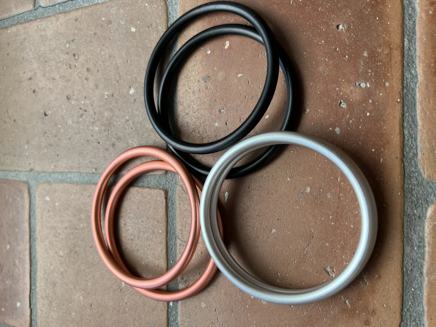 Lniana  chusta kółkowa Rose