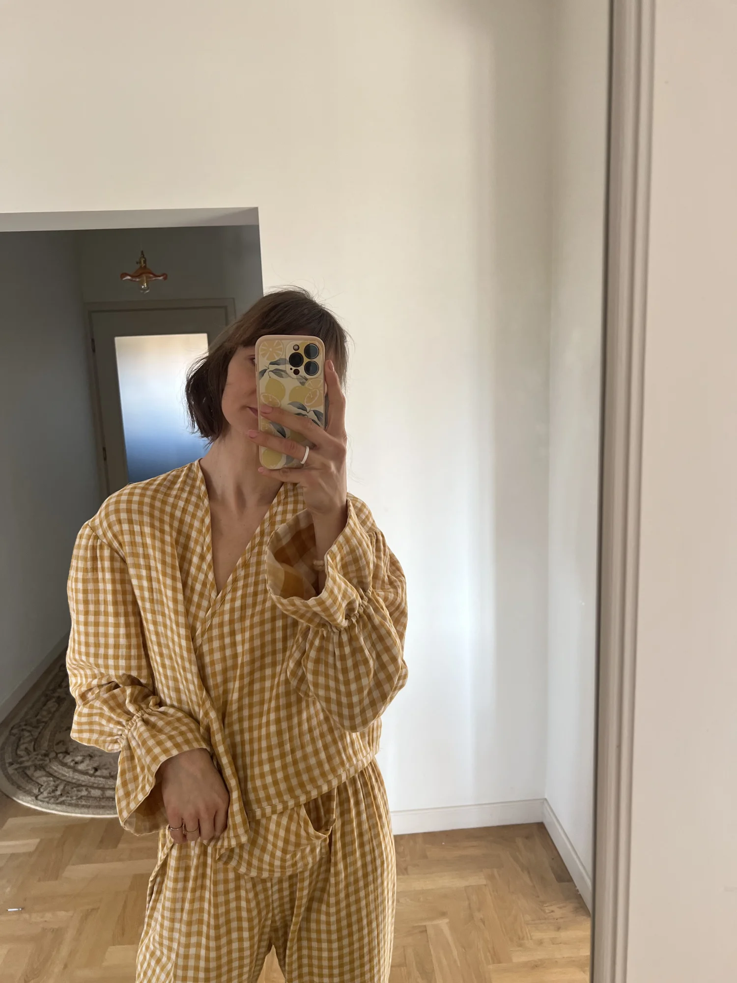 Muślinowa koszula z wiązaniem Stella