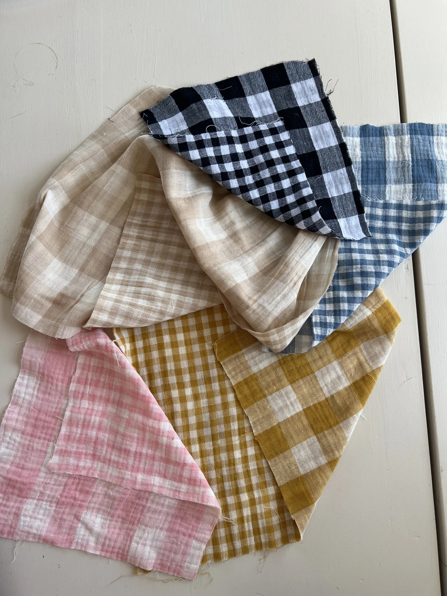 Dwustronne muślinowe spodnie Lea