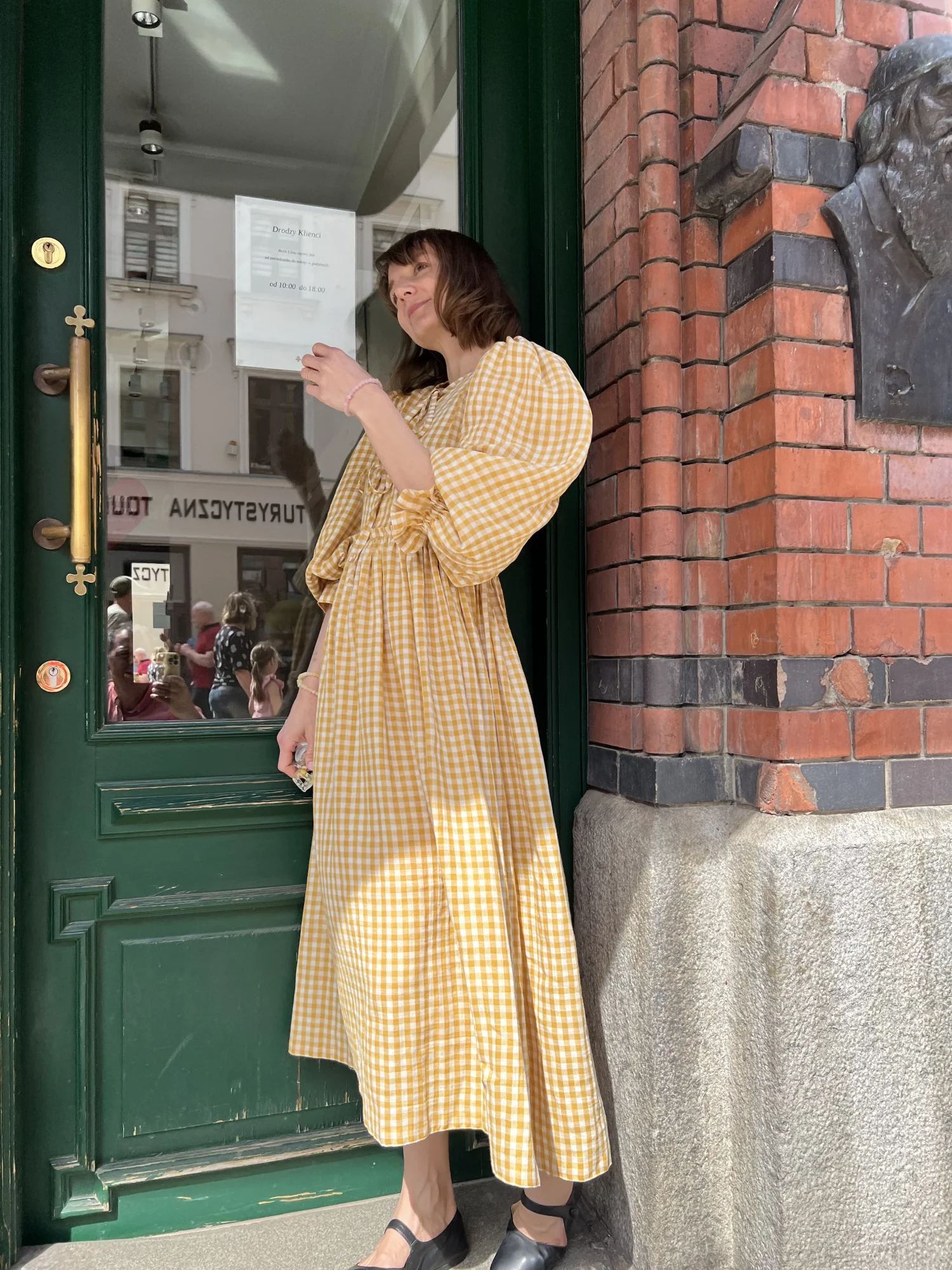 Dwustronna wiązana na sznureczki Sukienka  Michellle