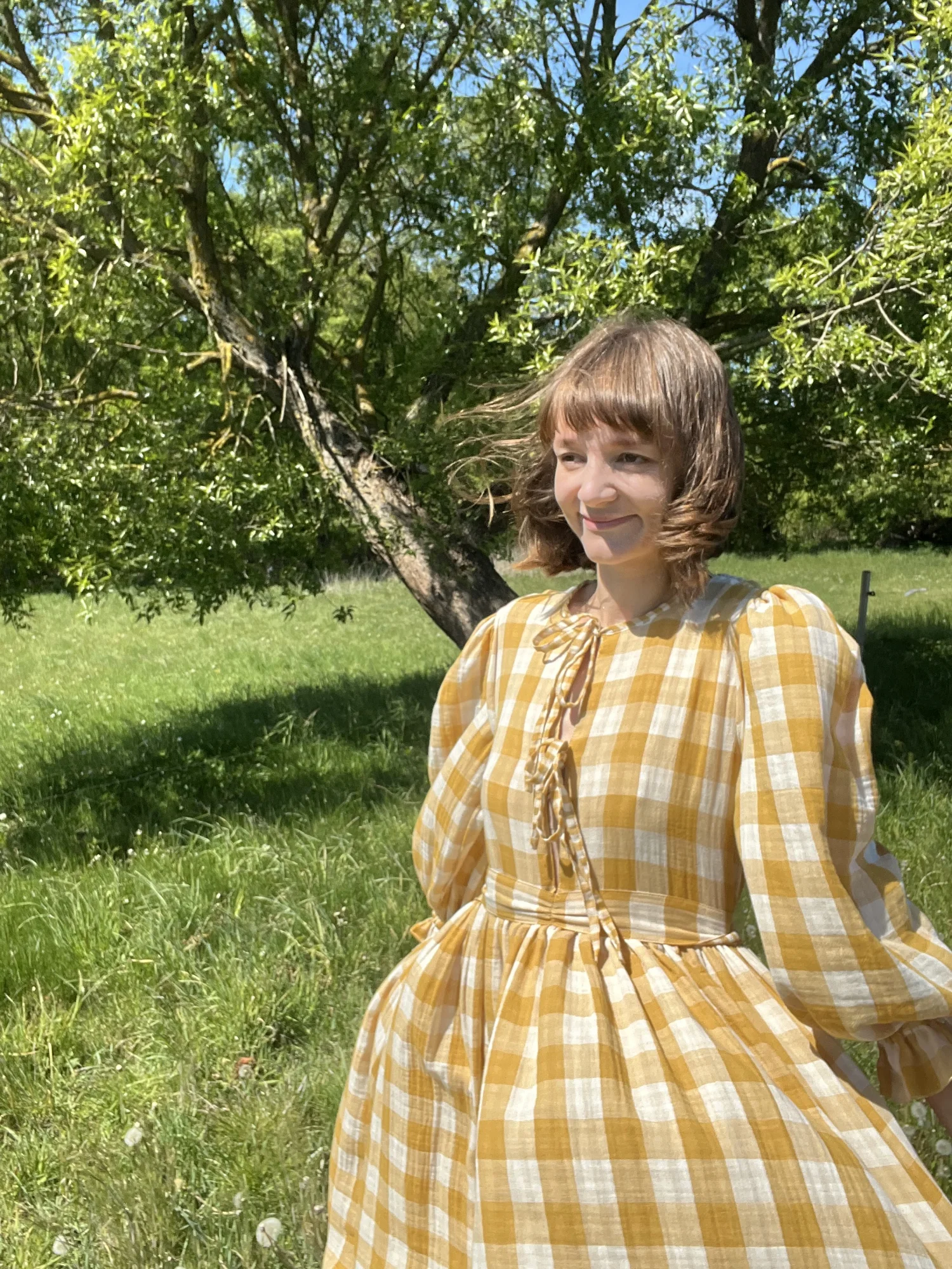 Dwustronna wiązana na sznureczki Sukienka  Michellle