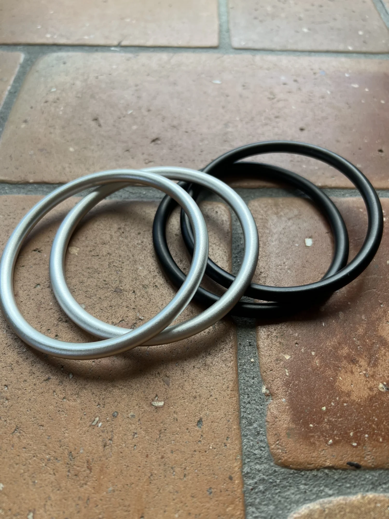 Lniana chusta kółkowa Blue Dreams