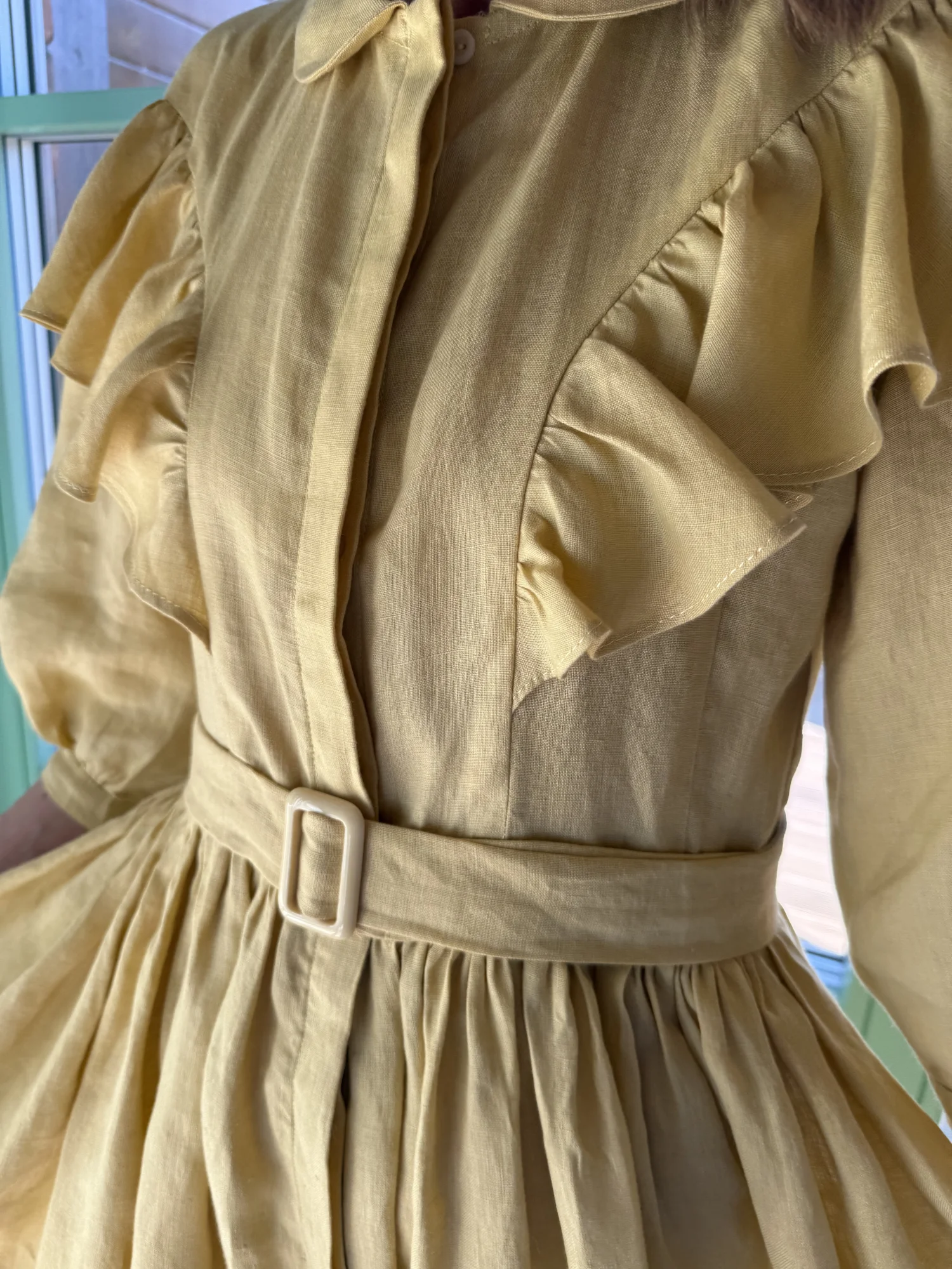 Lniana sukienka Grace