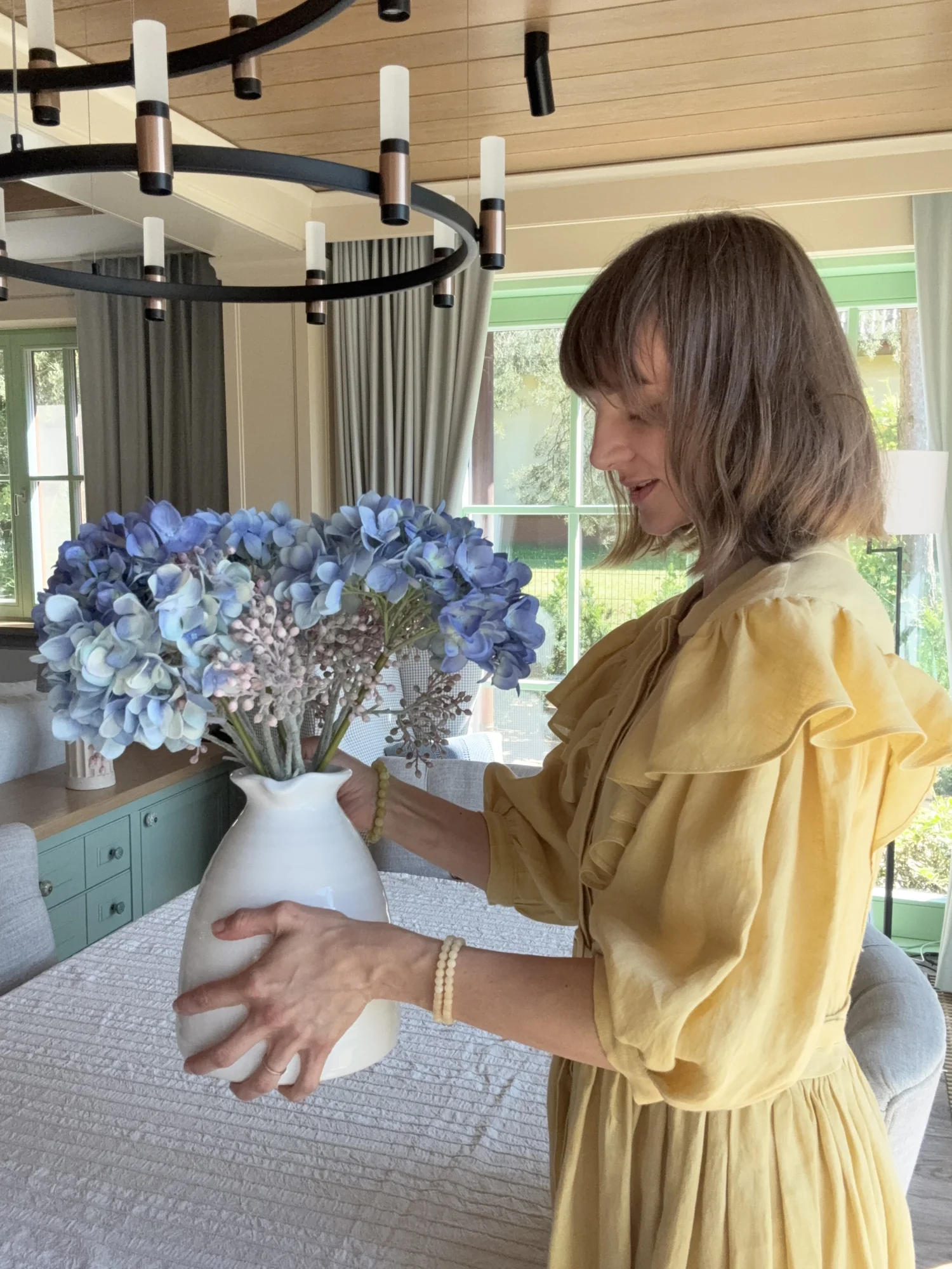 Lniana sukienka Grace