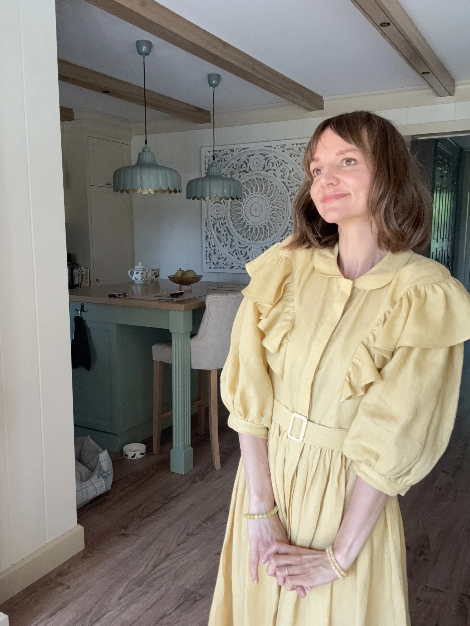 Lniana sukienka Grace