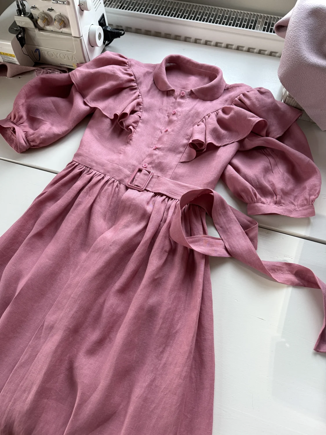 Lniana sukienka Grace